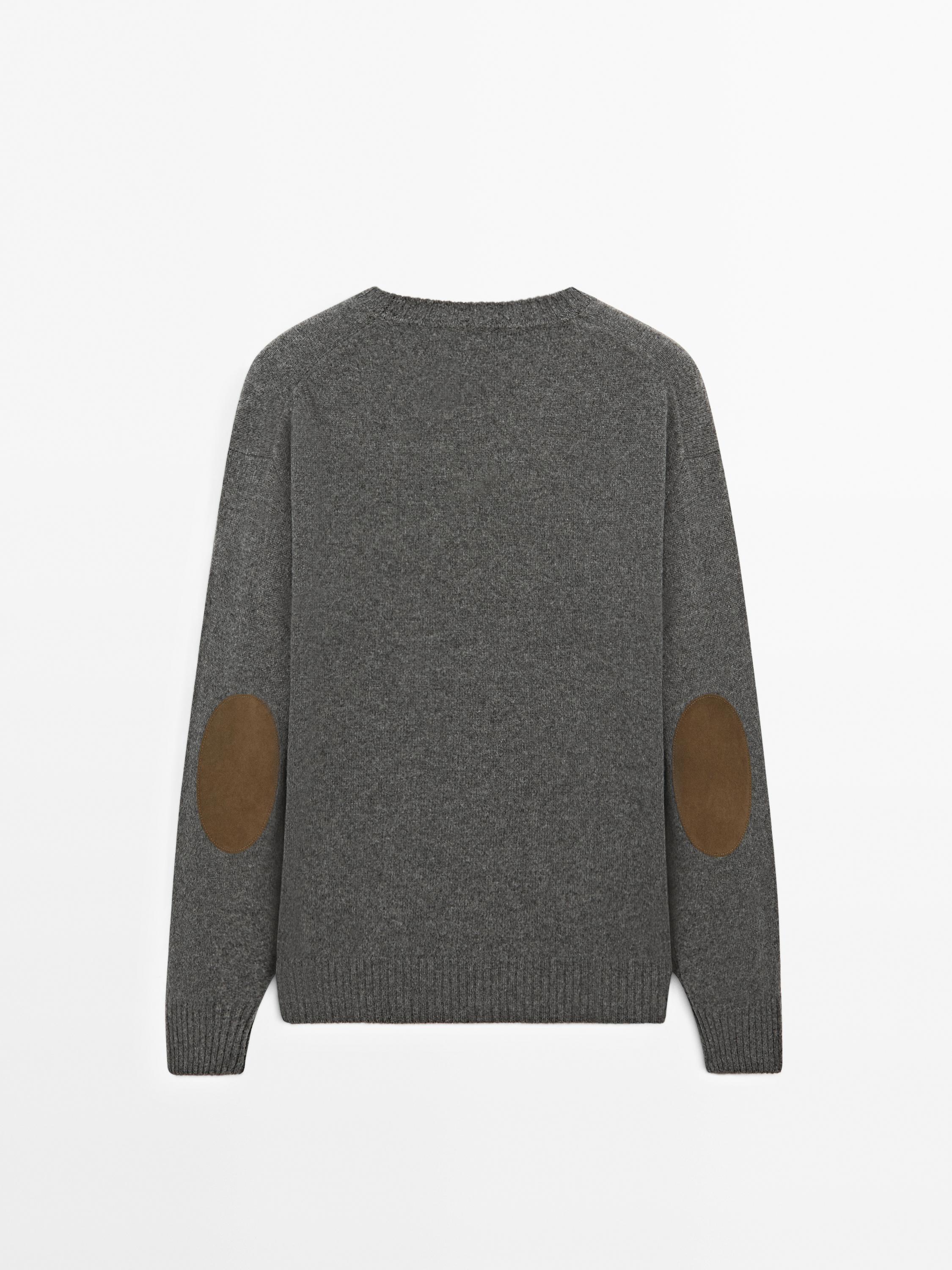 100% cashmere knit sweater
